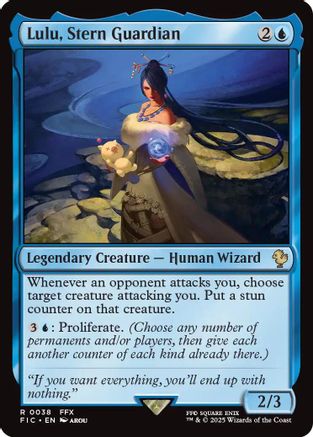 Lulu, Stern Guardian (Surge Foil) (FIC-038) [Commander: FINAL FANTASY] Foil