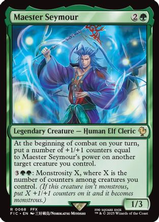 Maester Seymour (Surge Foil) (FIC-068) [Commander: FINAL FANTASY] Foil