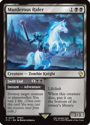 Murderous Rider (Surge Foil) (FIC-279) [Commander: FINAL FANTASY] Foil