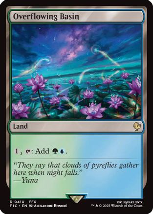 Overflowing Basin (Surge Foil) (FIC-410) [Commander: FINAL FANTASY] Foil