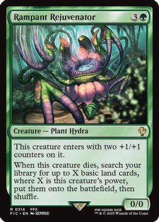 Rampant Rejuvenator (Surge Foil) (FIC-314) [Commander: FINAL FANTASY] Foil