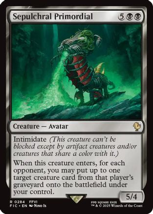 Sepulchral Primordial (Surge Foil) (FIC-284) [Commander: FINAL FANTASY] Foil