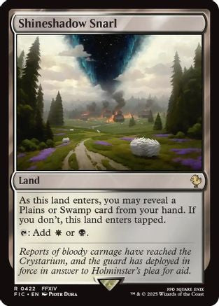 Shineshadow Snarl (Surge Foil) (FIC-422) [Commander: FINAL FANTASY] Foil