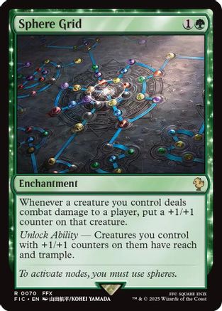 Sphere Grid (Surge Foil) (FIC-070) [Commander: FINAL FANTASY] Foil
