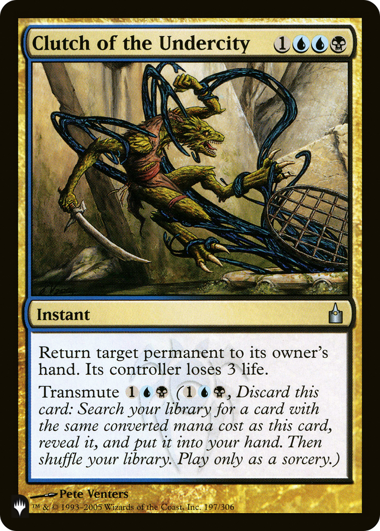 Clutch of the Undercity (LIST-RAV-197) [The List]