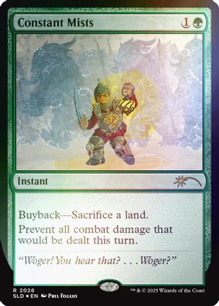 Constant Mists (SLD-2026) (Rainbow Foil) [Secret Lair Drop Series] Foil