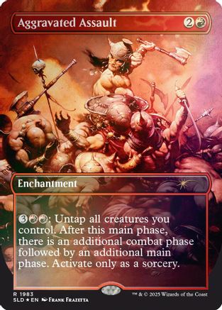 Aggravated Assault (SLD-1983) (Rainbow Foil) [Secret Lair Drop Series] Foil