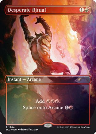 Desperate Ritual (SLD-1984) (Rainbow Foil) [Secret Lair Drop Series] Foil