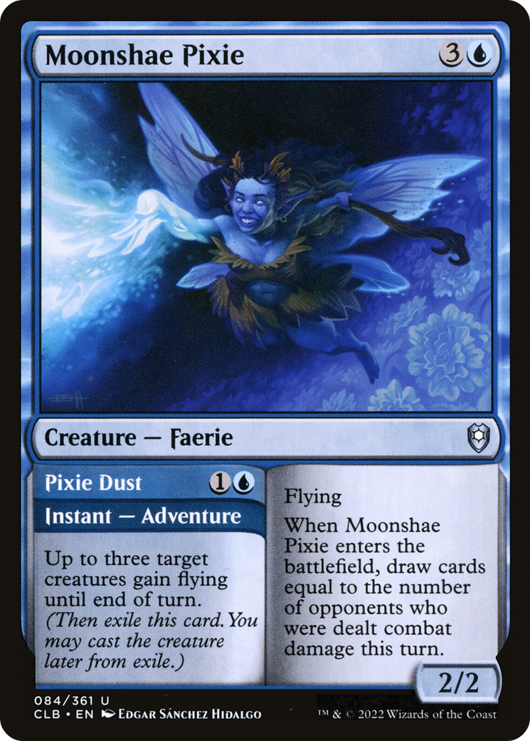 Moonshae Pixie (CLB-084) [Commander Legends: Battle for Baldur's Gate] Foil