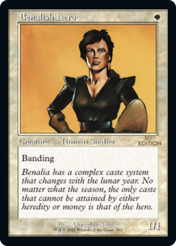 Benalish Hero (Retro Frame) (30A-301) [30th Anniversary Edition]