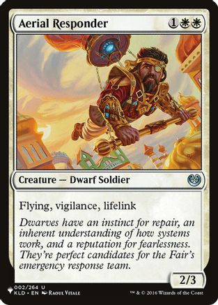 Aerial Responder (KLD) (LIST-002/264) [The List Reprints]