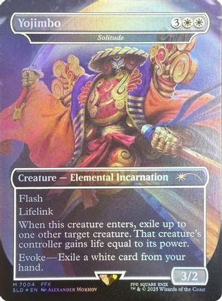 Yojimbo - Solitude (Rainbow Foil) (SLD-7004) [Secret Lair Drop Series] Foil