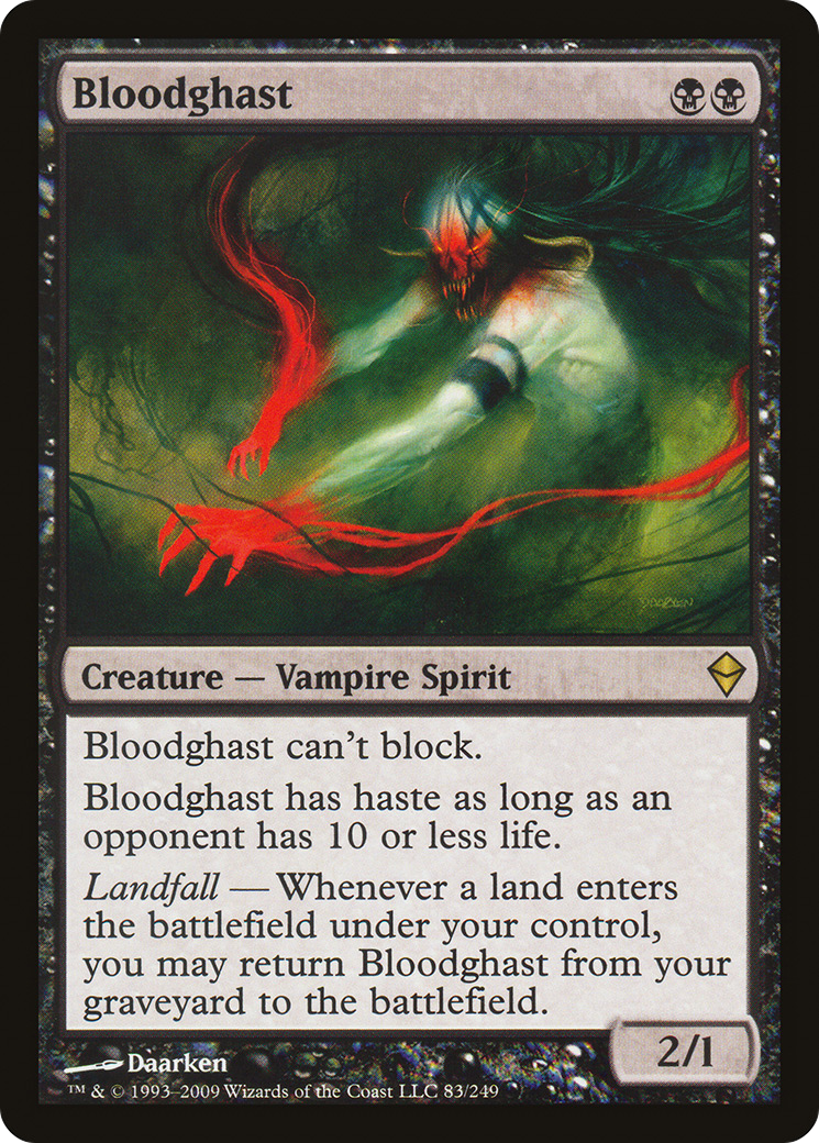 Bloodghast (ZEN-083) [Zendikar]