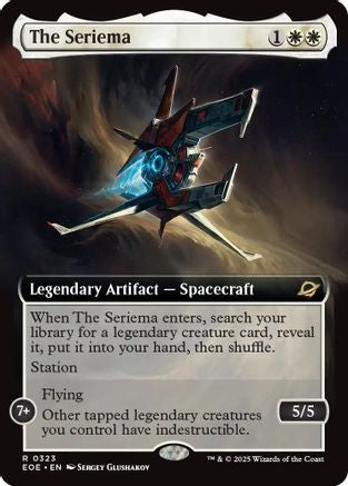 The Seriema (Extended Art) (EOE-323) [Edge of Eternities] Foil