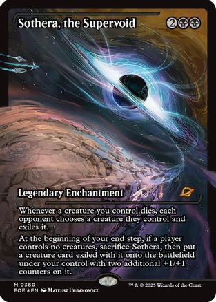 Sothera, the Supervoid (Showcase) (EOE-360) [Edge of Eternities] Foil