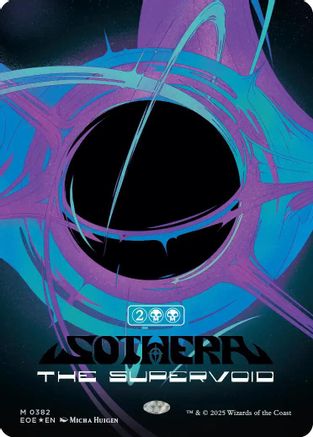Sothera, the Supervoid (Singularity Foil) (EOE-382) [Edge of Eternities] Foil