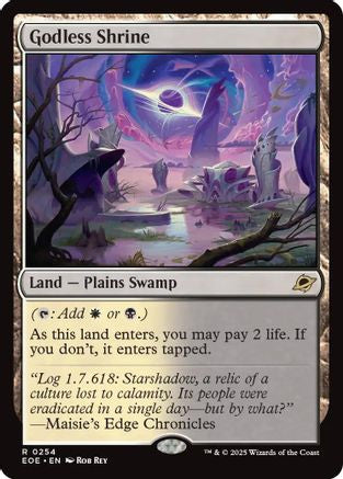 Godless Shrine (EOE-254) [Edge of Eternities] Foil