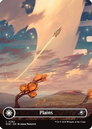Plains (EOE-262) (Borderless) [Edge of Eternities]