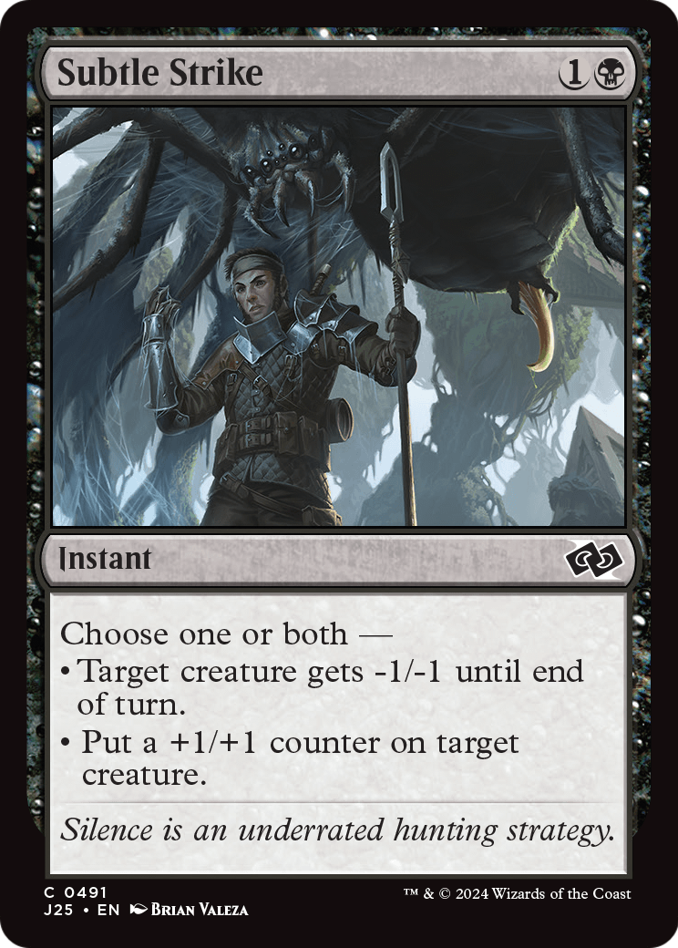Subtle Strike (J25-491) [Foundations Jumpstart]