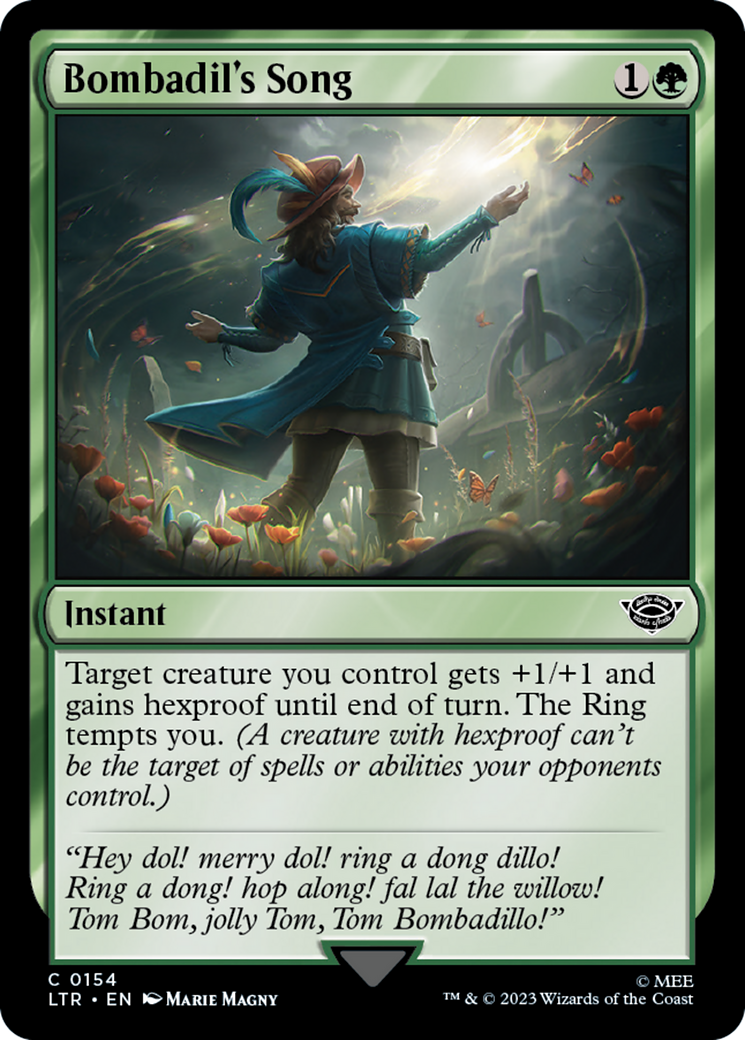 Bombadil's Song (LTR-154) [The Lord of the Rings: Tales of Middle-earth] Foil