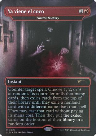 Ya viene el coco - Tibalt's Trickery (Rainbow Foil) (SLD-7027) [Secret Lair Drop Series] Foil