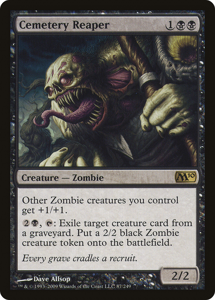 Cemetery Reaper (M10-087) [Magic 2010] Foil