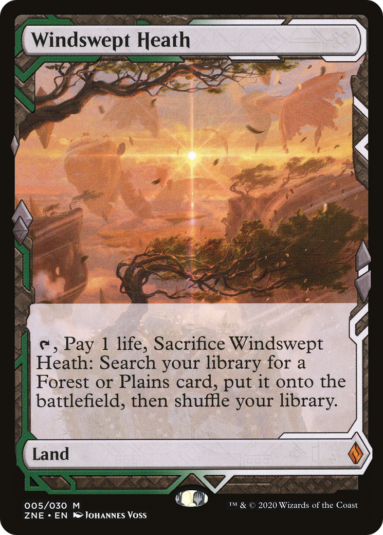 Windswept Heath (ZNE-005) [Zendikar Rising Expeditions] Foil