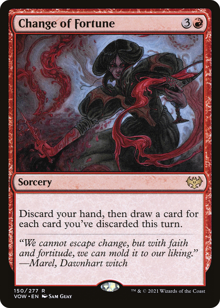Change of Fortune (VOW-150) [Innistrad: Crimson Vow]