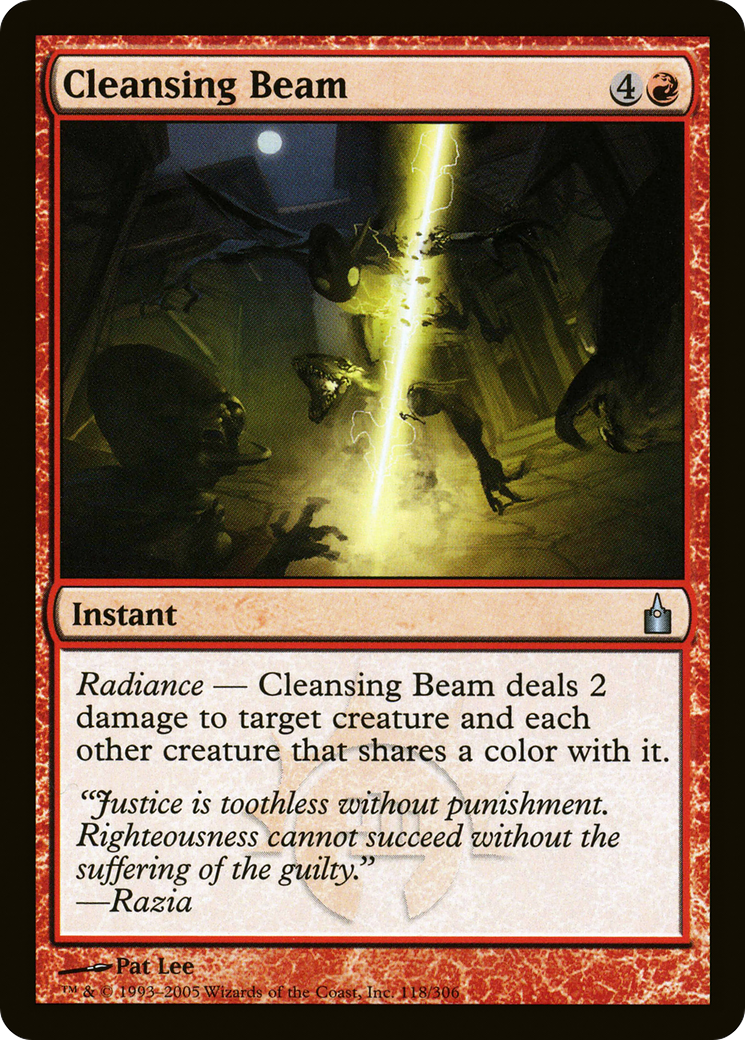 Cleansing Beam (RAV-118) [Ravnica: City of Guilds]