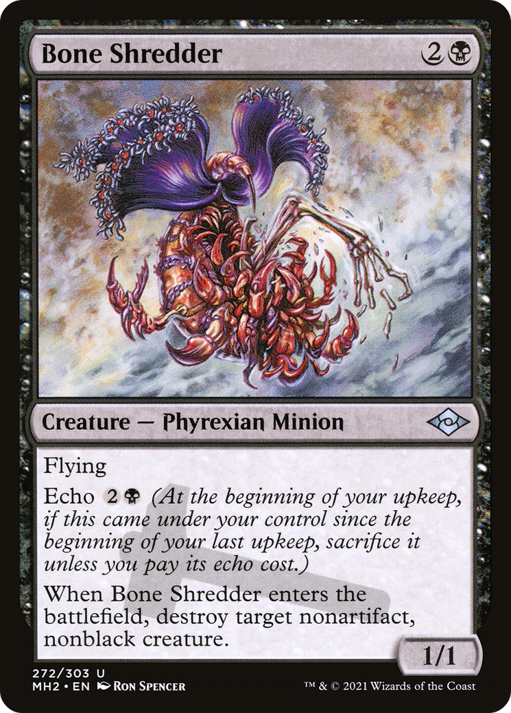 Bone Shredder (MH2-272) [Modern Horizons 2] Etched Foil