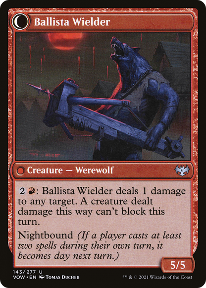 Ballista Watcher (VOW-143) [Innistrad: Crimson Vow]