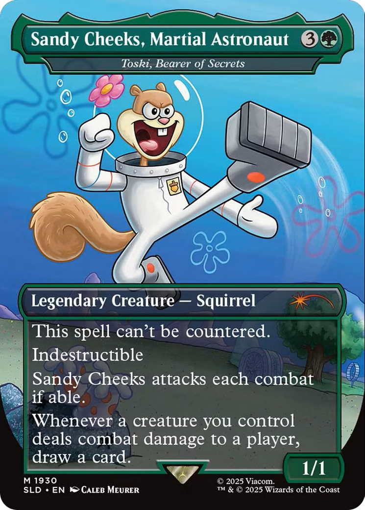 Toski, Bearer of Secrets (SLD-1930) (Borderless) [Secret Lair Drop]