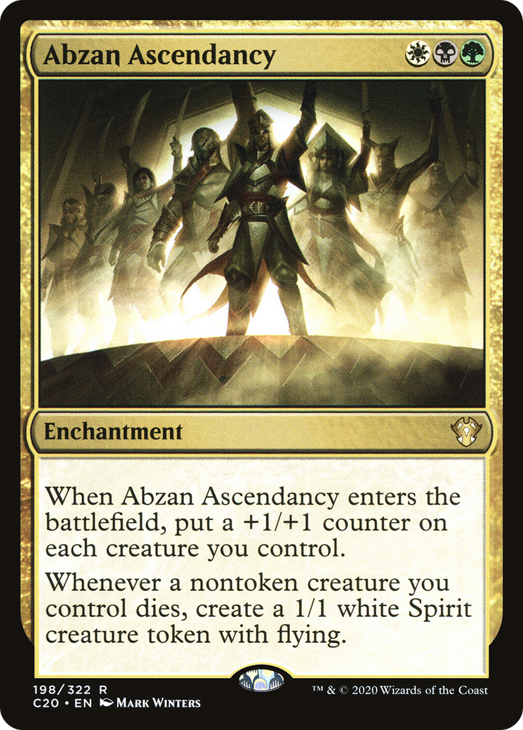 Abzan Ascendancy (C20-198) [Commander 2020]