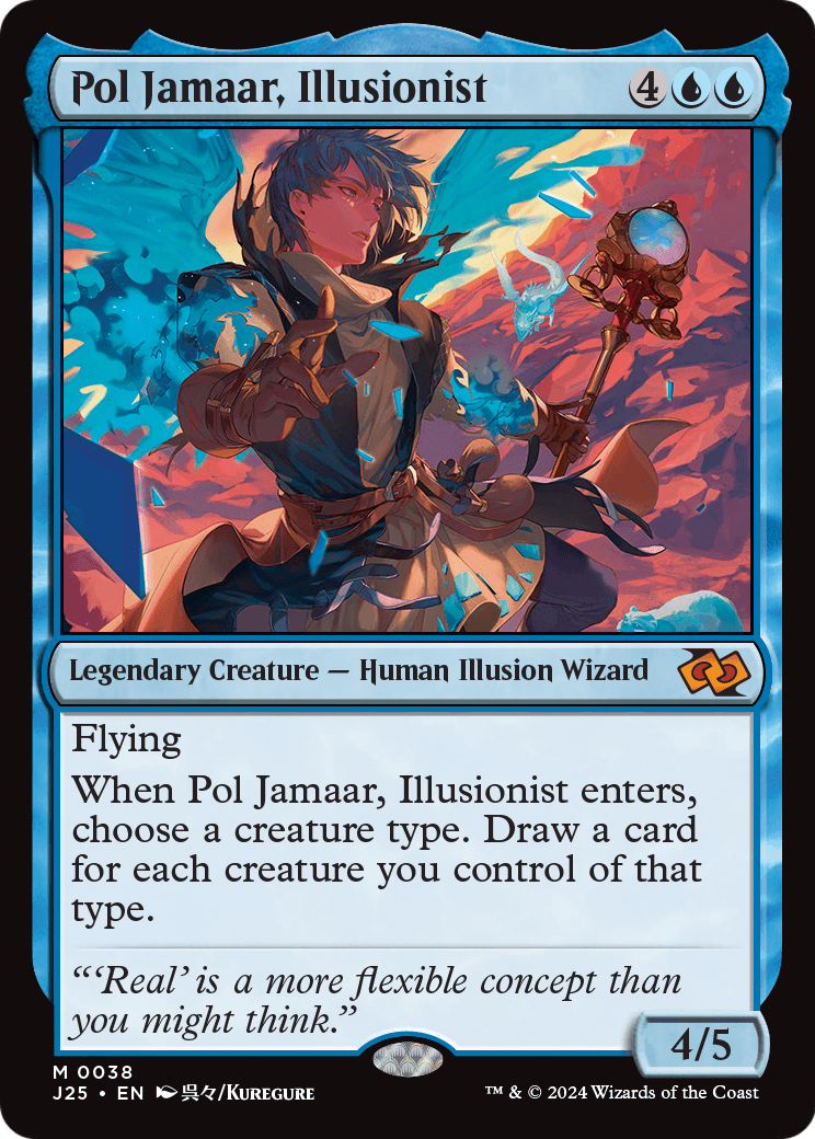 Pol Jamaar, Illusionist (Anime) (J25-038) [Foundations Jumpstart]