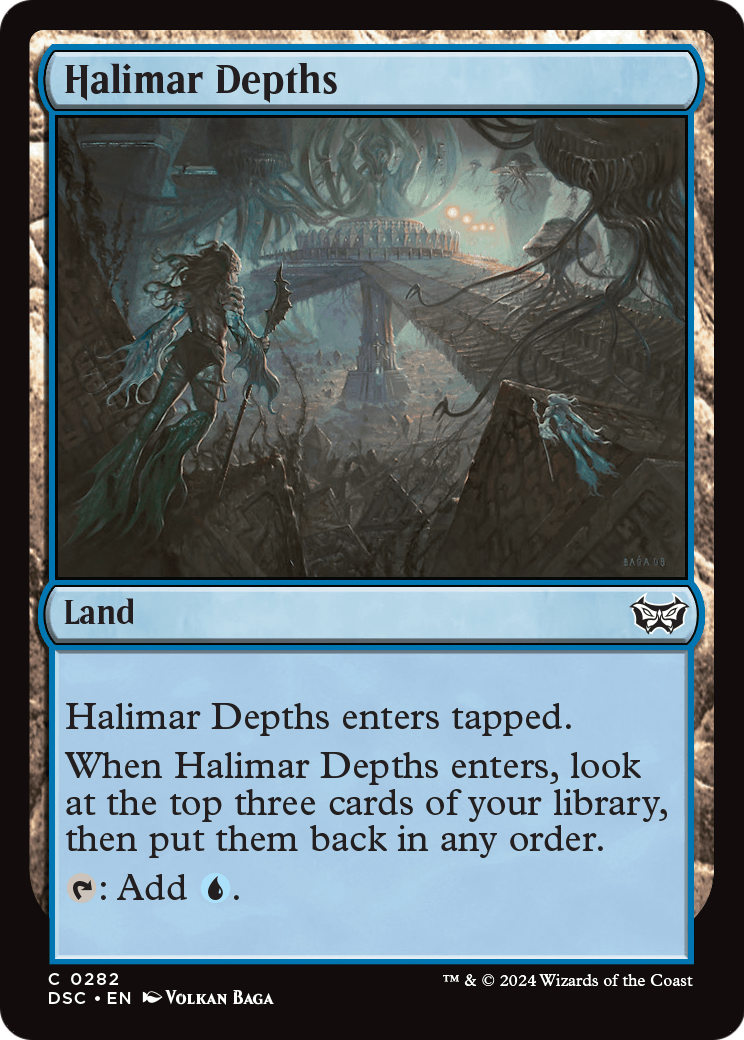 Halimar Depths (DSC-282) [Duskmourn: House of Horror Commander]