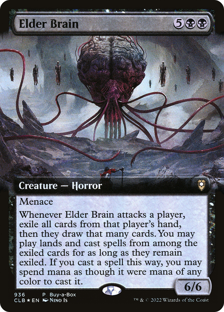 Elder Brain (BABP-936) (Extended Art) [Commander Legends: Battle for Baldur's Gate] Foil