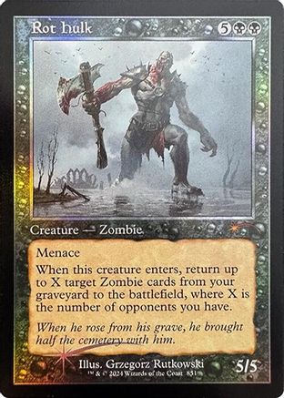 Rot Hulk (Retro Frame) (SLD-851) [Secret Lair Drop Series] Foil