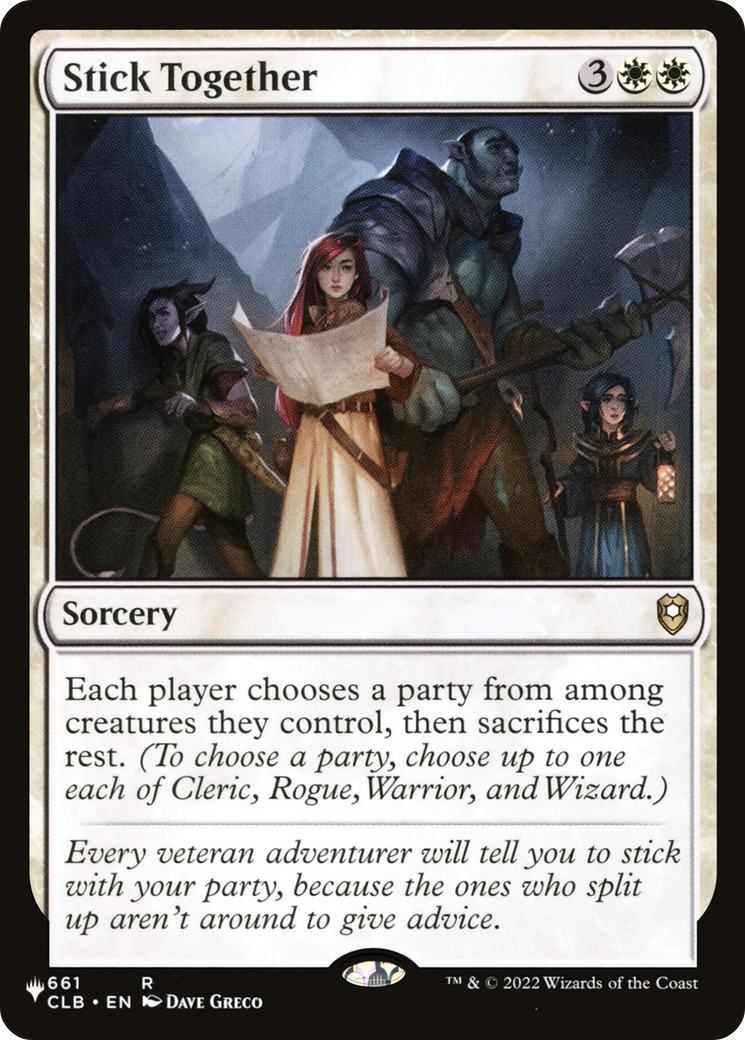 Stick Together (LIST-CLB-661) [The List]