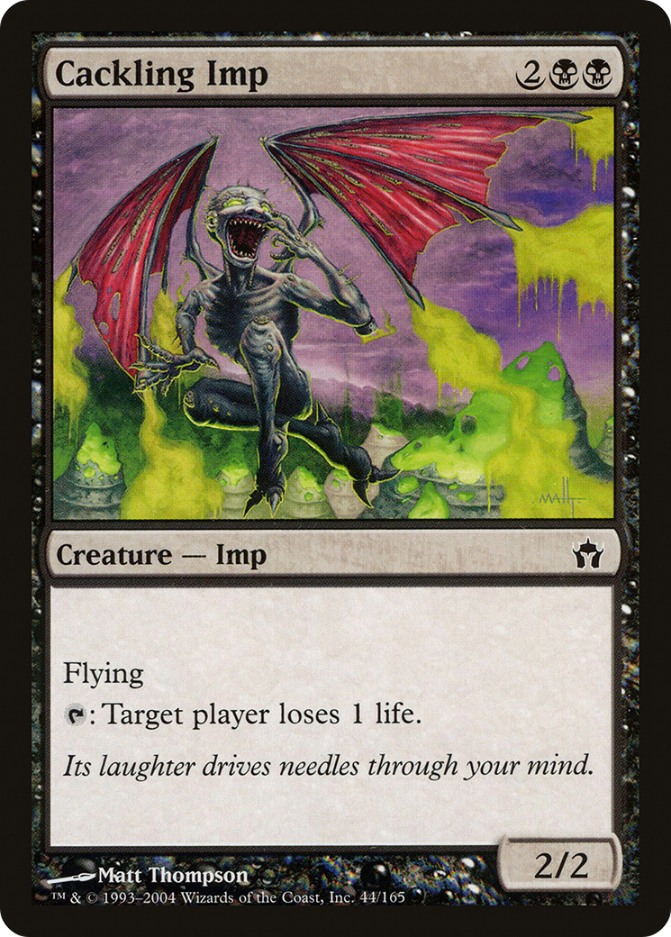 Cackling Imp (5DN-044) [Fifth Dawn] Foil