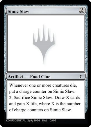Simic Slaw [Un-Known Event Playtest Cards]