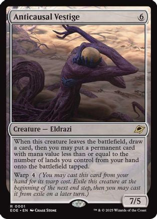 Anticausal Vestige (EOE-001) [Edge of Eternities] Foil