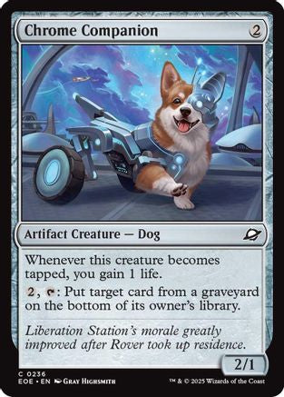 Chrome Companion (EOE-236) [Edge of Eternities] Foil