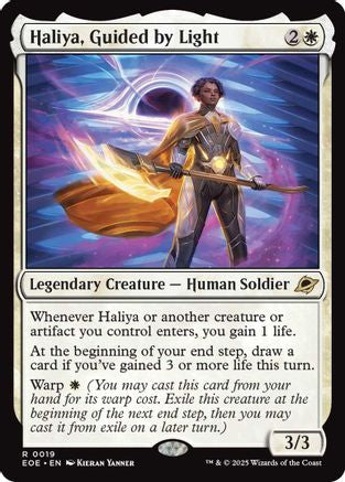 Haliya, Guided by Light (EOE-019) [Edge of Eternities] Foil