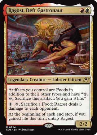 Ragost, Deft Gastronaut (EOE-224) [Edge of Eternities] Foil