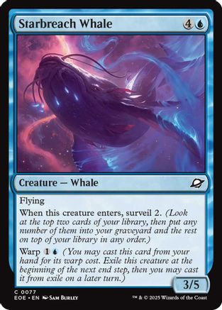 Starbreach Whale (EOE-077) [Edge of Eternities] Foil