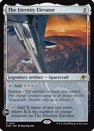 The Eternity Elevator (EOE-241) [Edge of Eternities] Foil