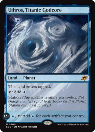 Uthros, Titanic Godcore (EOE-260) [Edge of Eternities] Foil