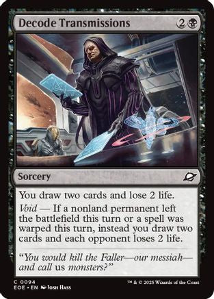 Decode Transmissions (EOE-094) [Edge of Eternities]