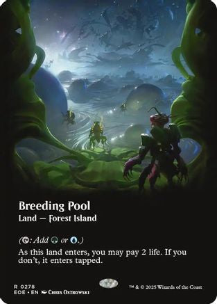 Breeding Pool (Borderless) (EOE-278) [Edge of Eternities] Foil