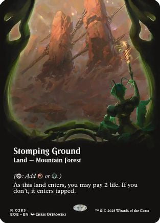Stomping Ground (Borderless) (EOE-283) [Edge of Eternities]